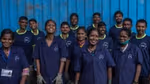 Group of men and women who work in India’s informal waste sector.