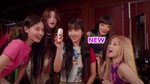 5 women huddled together looking at the new Rexona Vitamin+ Bright. On the right side of the image, ‘NEW’ is written boldly in bright pink.