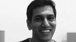 A black and white photo of Gaurav Datta, Global Vice President of Unilever Oral Care