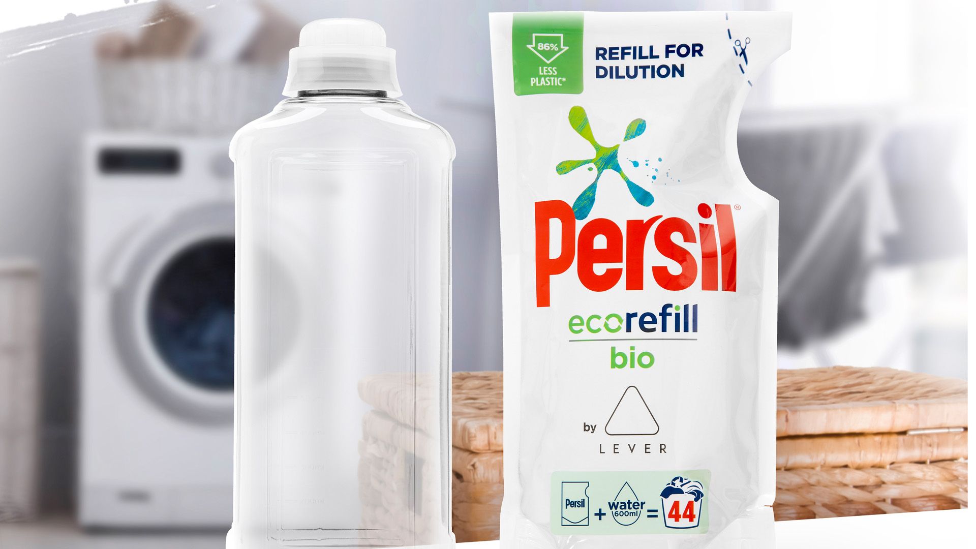 Pack of Persil Eco Refill. Persil sits within Unilever’s Home Care business group and is one of our €1 brands.