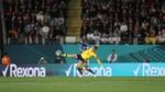 Unilever's Rexona brand advertising in the Eden Park stadium at the FIFA Women's World Cup 2023.