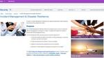 Screenshot of Incident Management and Disaster Resilience webpage of Inside Unilever