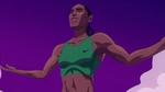 An illustration of athlete Caster Semenya