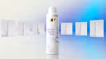 A can of Dove Whole Body Deo in the centre foreground with six additional images of the product in the background, three on each side.