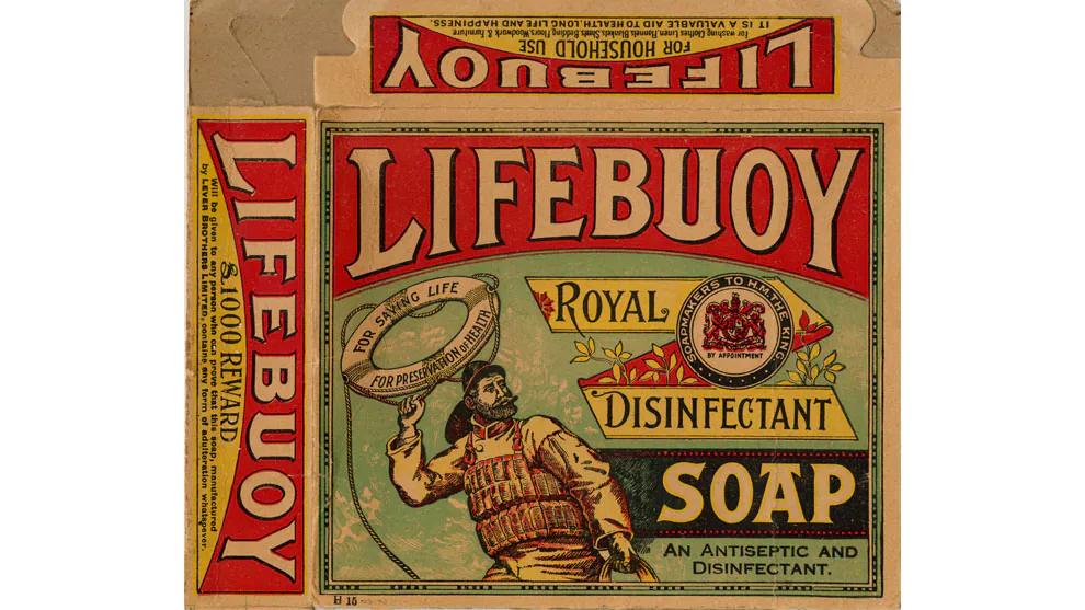 Lifebuoy soap packaging