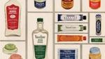 An array of Vaseline products from the 1950s