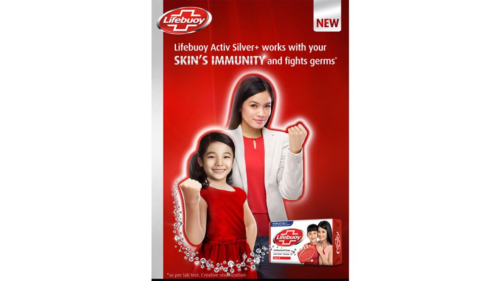 Lifebuoy active silver+ promotional image