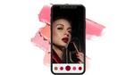 A screen shot of Lakmé’s Make-up Pro app where users can try on virtual make-up via their smartphone.