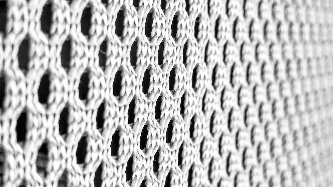 Patterned background of a grid