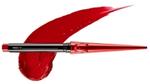 Advertising image showing the Hourglass Red 0 lipstick.