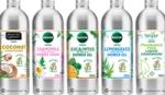 Five stainless steel bottles for Unilever brands
