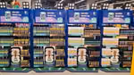 Unilever Personal Care in-store display for the FIFA World Cup 2026™ showing Rexona, Dove and Axe products.