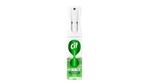 A white and green bottle of Cif Infinite Clean Lime and Lemongrass All in One spray displayed against a plain white background.