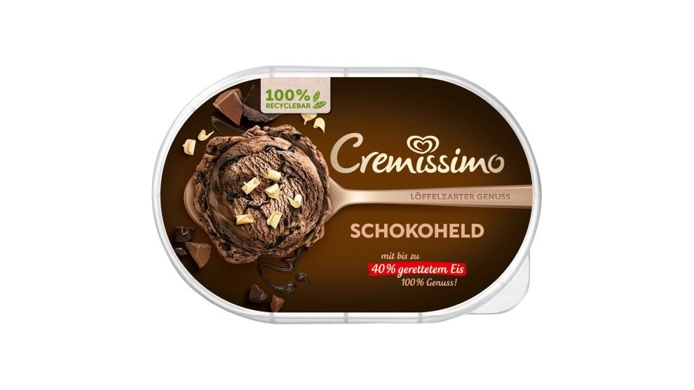 Cremissimo ice cream tub