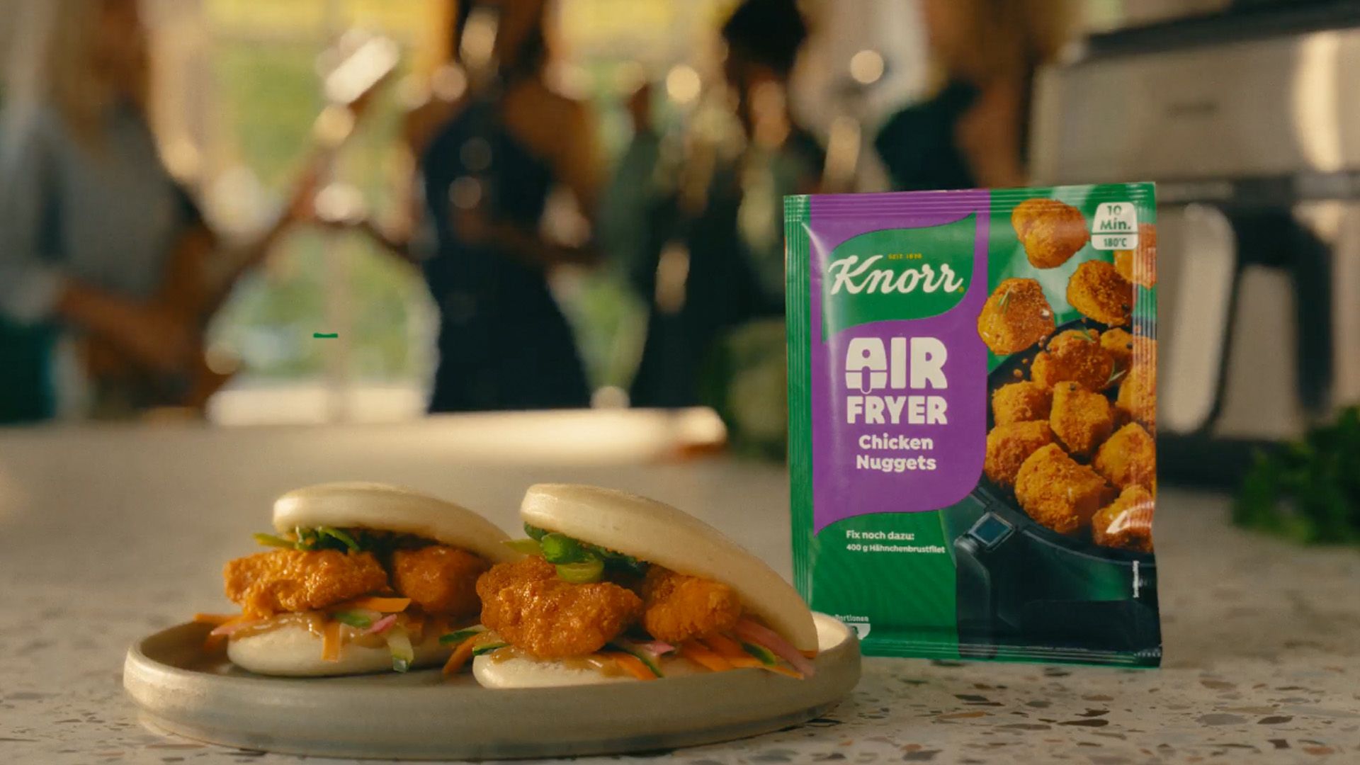 Knorr’s new Crispy Chicken Nuggets seasoning mix, part of the brand’s range developed for air fryer cooking.