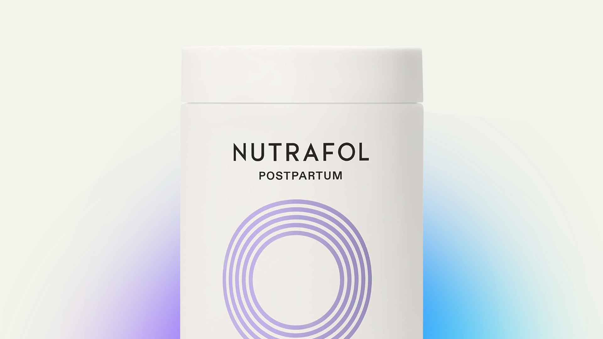 Nutrafol packaging.